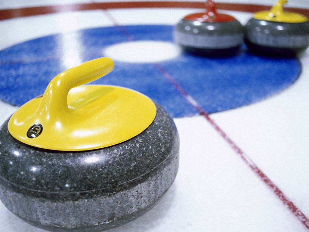 A photo of a curling rock at Creemore's Curling Club is located at the Creemore Rec Centre, minutes from The Brix, Boutique Condos in Creemore from MDM Developments