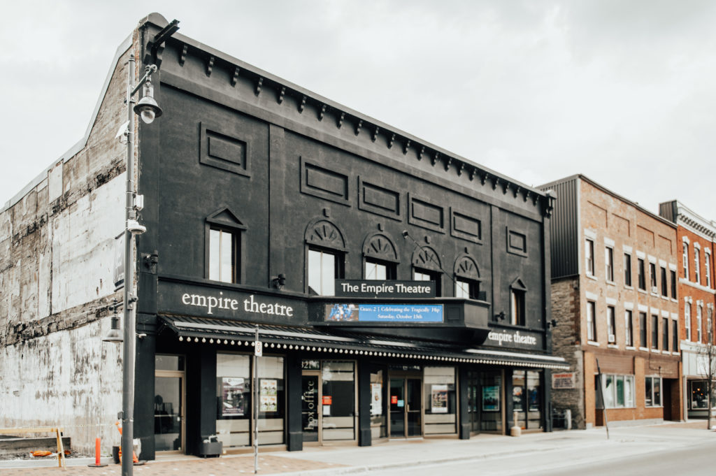 Empire theatre in Belleville. Belleville is the location of the latest MDM Developments condo community, Porta. Located on the Bay of Quinte less than a half hour from Prince Edward County, Belleville is an excellent place to set up your new home base.