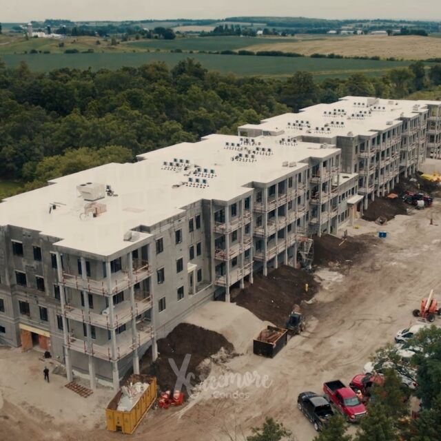 Breathtaking drone footage at our Creemore Condos development shows the completion of the roof structure, a major milestone! Now the majority of our team’s efforts turn to the interior of the building. All suite and corridor walls on the second floor have been installed and mechanical and electrical rough-ins will be completed on all floors in the coming weeks.

Register now at https://creemorecondos.ca/#register  and stay tuned for future exciting updates!

#creemorevillage #condosincreemore #housingcreemore #realestateontario #realestatecreemore #developersontario #developerscreemore #housingontario #luxuryliving #luxurycondos #luxurycondo
