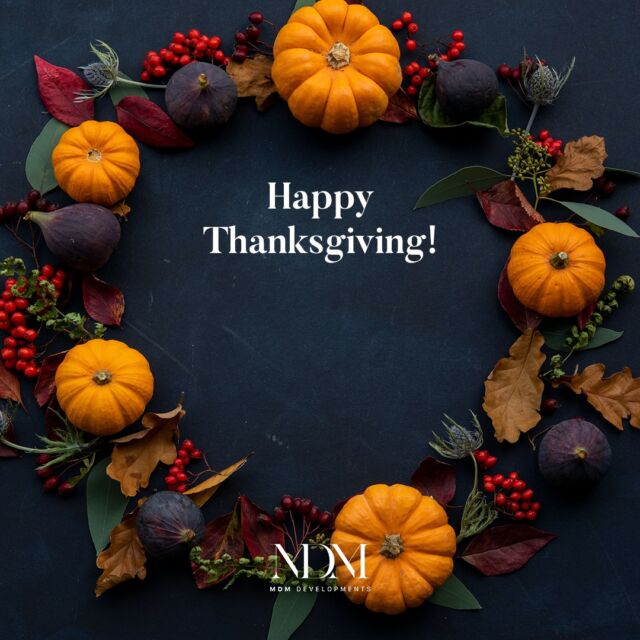 Wishing you a wonderful Thanksgiving from everyone at MDM Developments!

#happythanksgiving #canadianthanksgiving #thanksgiving2023 #canadianthanksgiving🇨🇦 #thanksgivingdinner