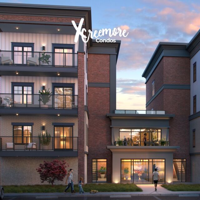Check out the exterior of our Creemore Condo building! With bold exposed brickwork and panelled white walls; both of these elements complimented beautifully by black trimmed window panels and balconies - it is a timeless classic in the making!

Register now for priority updates: https://creemorecondos.ca/#register

#creemorevillage #creemoreontario #condosincreemore #condoliving #luxurycondos #luxuryliving #creemorehousing #ontariohousing #ontariorealestate #ontariodevelopers